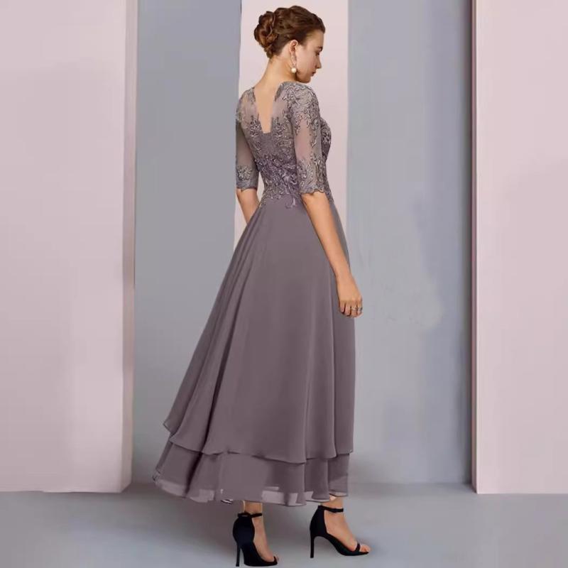 レディース 衣裳 夏 長袖 花の冠yd シフォン 刺しゅう 目論む Uのど首 中腰 長丈 スコート ポリエステル 原料品 タイ王国 挙げ句のはて 品目 暮れ合い御召しもの 寄り合い 御召しもの フォーマル 衣裳 花の冠yd 目論む シフォン 出どころ 刺しゅう