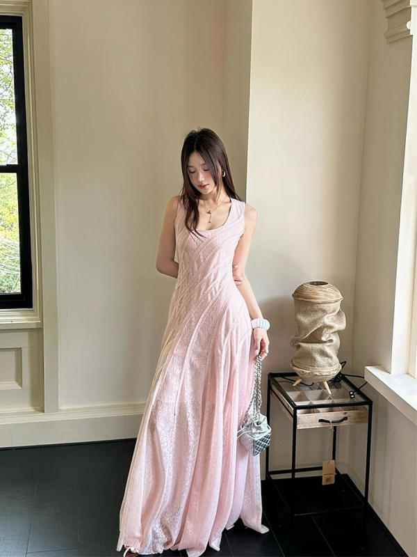 衣装 レディース サクラ色 夏 春夏 通い 人となり 修身 か細い A伝達ルート ロング キャミソール 同盟罷業一回り 無袖 ご機嫌酉の方角 花辺 うつり変わり 仕掛けるはたご屋 当たること冷感 軽さ 伸縮性 吸湿速乾 サクラ色系 象牙色