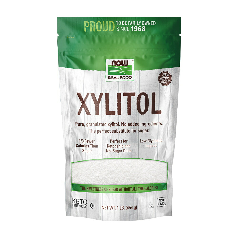 【楽天市場】★楽天Now Foods公式販売店★ キシリトールパウダー 454g 天然甘味料 ナウフーズ【Now Foods】Real