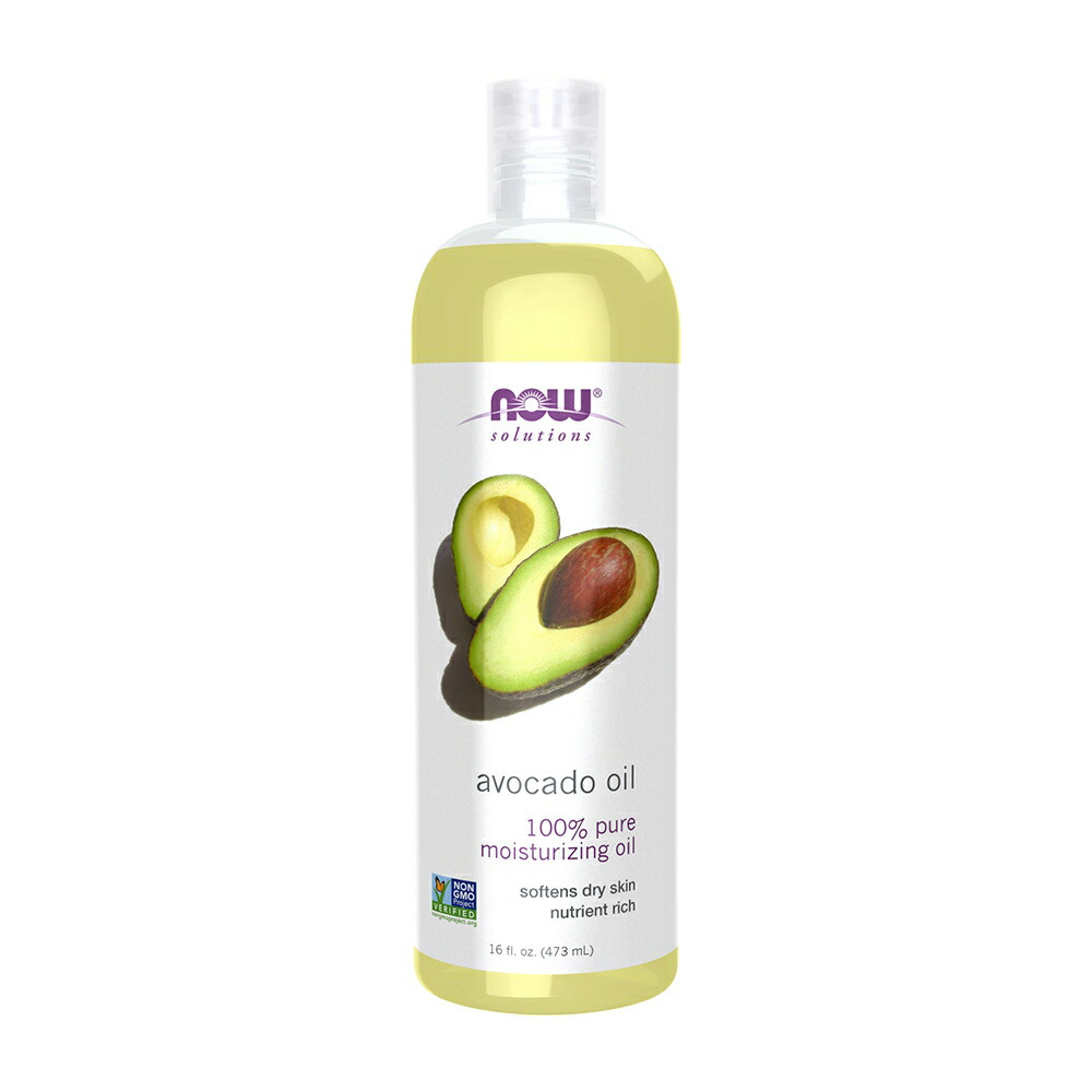 【楽天市場】★楽天Now Foods公式販売店★ アボカドオイル 473ml ナウフーズ キャリアオイル マッサージオイル 美容 スキンケア