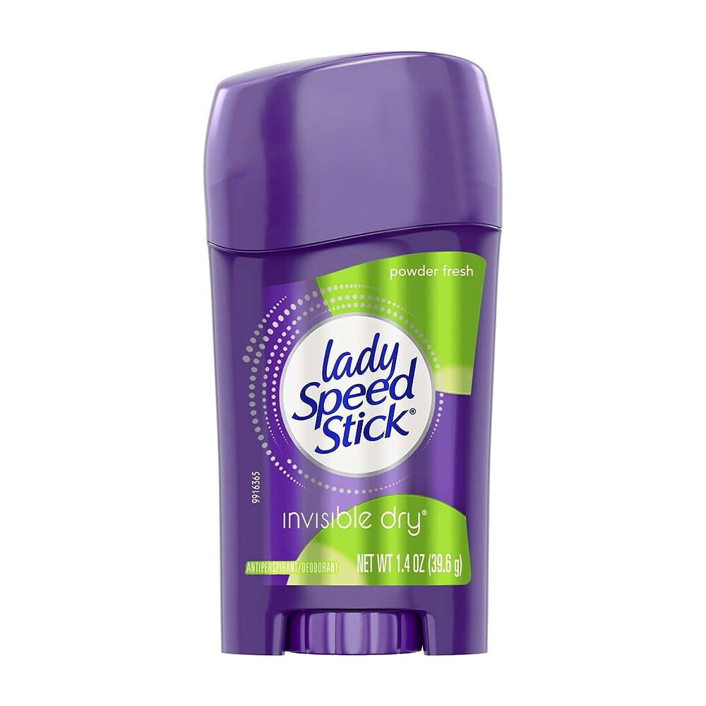 【送料無料】 インビジブルドライ デオドラント パウダーフレッシュ 39.6g アメリカ製 夏【Lady Speed Stick】 Invisible Dry Antiperspirant Deodorant Powder Fresh 1.4 oz画像