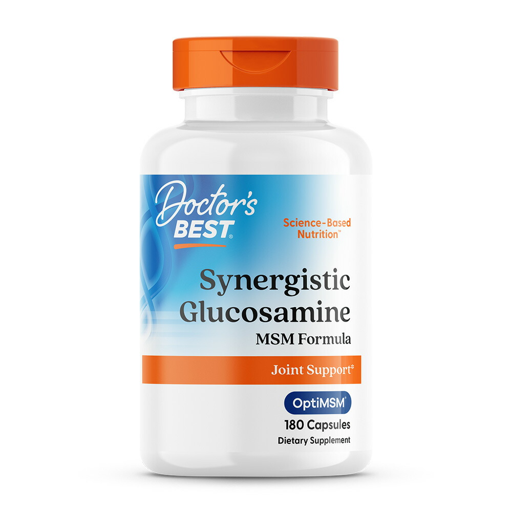 Synergistic Glucosamine MSM Formula with OptiMSM - 180 caps main image 1