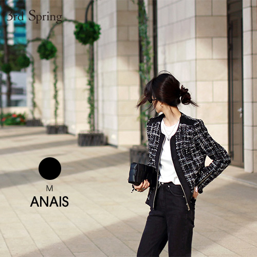 格安 楽天市場 Anais アナイス クロードツイードジャケット 2 8up Ka 韓国 韓国ファッション アウター 自社制作 コート 羽織り オフィスカジュアル スーツレディース ファッション 7 メール便不可 3rd Spring サードスプリング 60 Off Dfilogistics