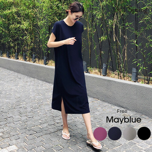 楽天市場 Mayblue メイブルー キャップスリーブワンピース 5 13up Go 韓国 韓国ファッション ワンピース キャップスリーブ ミモレ丈 在宅コーデ ワンマイルウェア ルームウェアレディース ファッション あす楽 メール便不可 3rd Spring サードスプリング