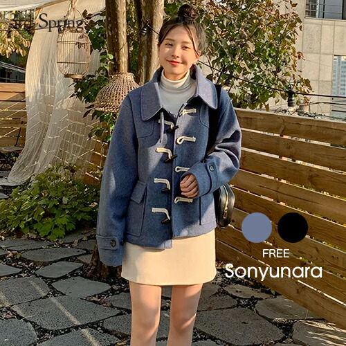 楽天市場 Sonyunara ソニョナラ ダッフルショートジャケット 12 7up Ka 韓国 韓国ファッション ダッフルコート ショート丈 アウター ジャケット 秋 冬 カジュアル レディース ファッション 5 3rd Spring サードスプリング