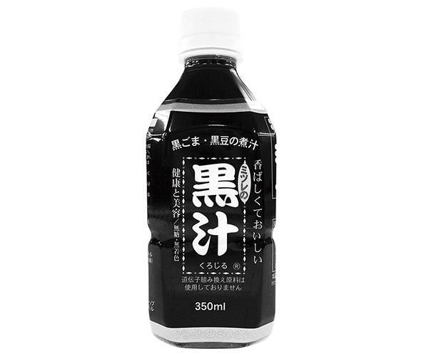 ミツレフーズ ミツレの黒汁 350mlペットボトル×24本入×(2ケース)｜ 送料無料 国産 黒ごま ビタミンC イソフラボン 10,085円