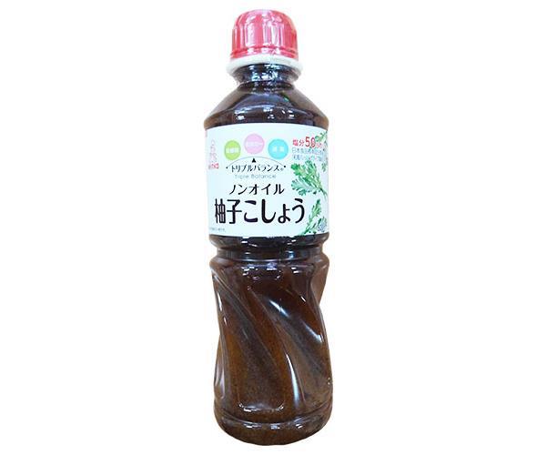 ケンコーマヨネーズ トリプルバランス ノンオイル 柚子こしょう 500ml×12本入| 送料無料 調味料 ドレッシング 柚子胡椒 ゆずこしょう ゆず胡椒