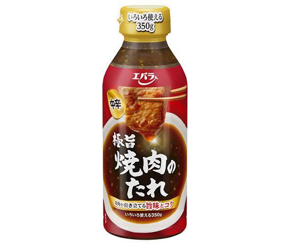 エバラ食品 極旨焼肉のたれ 中辛 350g×12本入×(2ケース)｜ 送料無料 調味料 タレ 焼肉のたれ 中辛