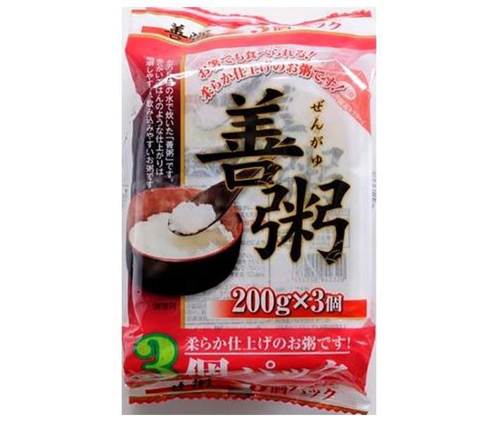 たかの 善粥 3個パック 200g×3個 ×8個入× 2ケース 送料無料 一般食品 レトルト食品 ご飯 お粥 おかゆ 独特の素材