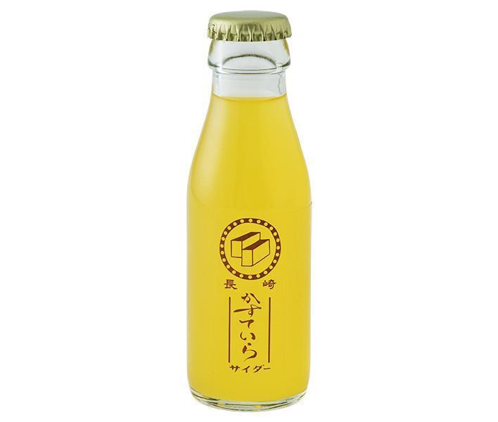 友桝飲料 カステラサイダー 95ml瓶×2本×24箱入｜ 送料無料 炭酸飲料 瓶