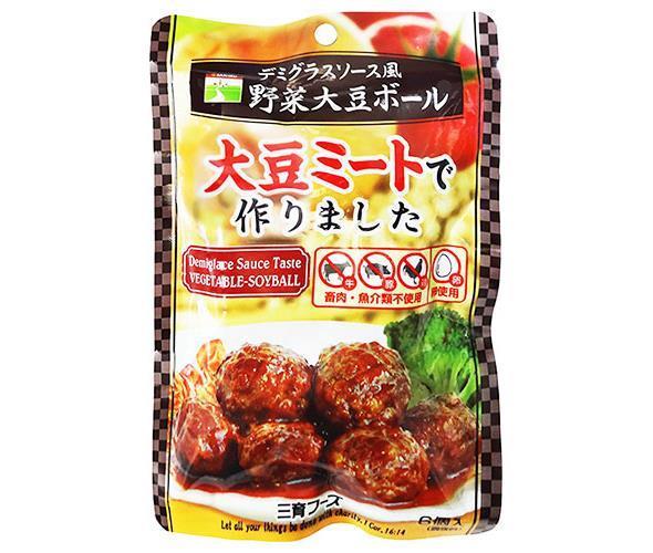 三育フーズ デミグラス風野菜大豆ボール 100g×15袋入｜ 送料無料 一般食品 大豆ミートボール 惣菜 4,944円