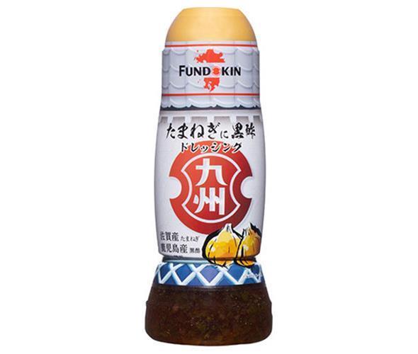 フンドーキン 九州ドレッシング たまねぎに黒酢 270ml×12本入×(2ケース)｜ 送料無料 調味料 ドレッシング 玉ねぎ 黒酢