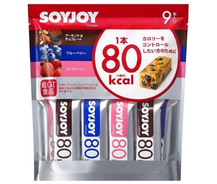 大塚製薬 SOYJOY（ソイジョイ） カロリーコントロール80 9本入×8袋入×(2ケース)｜ 送料無料 ソイジョイ 栄養 低GI食品