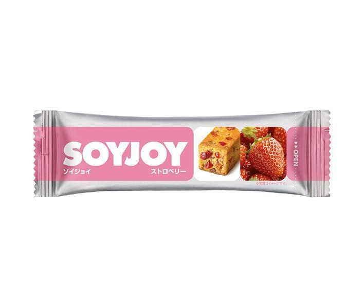 大塚製薬 SOYJOY(ソイジョイ) ストロベリー 30g×48本入×(2ケース)｜ 送料無料 一般食品 バランス栄養食品 大豆