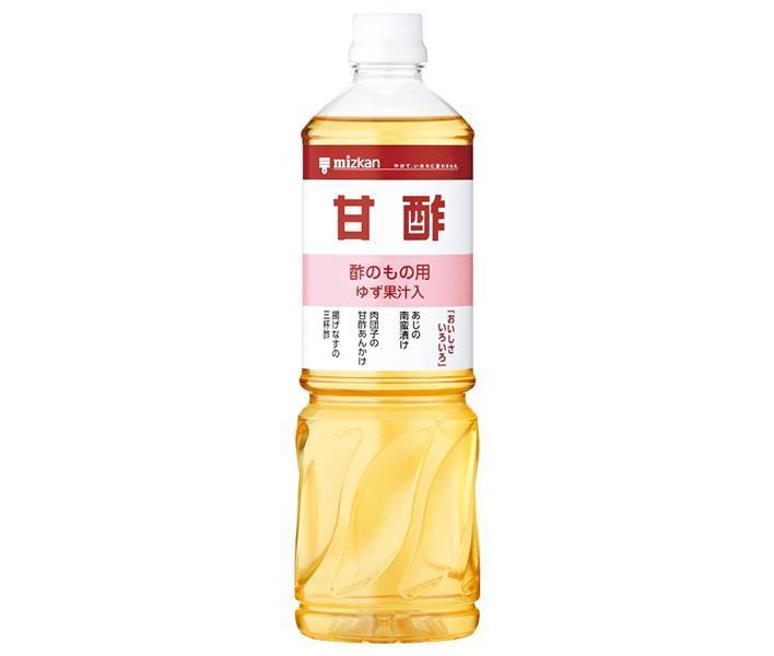 ミツカン 甘酢 1Lペットボトル×8本入｜ 送料無料 酢 調味料 酢の物 柚子 ゆず 果汁 調味液 業務用