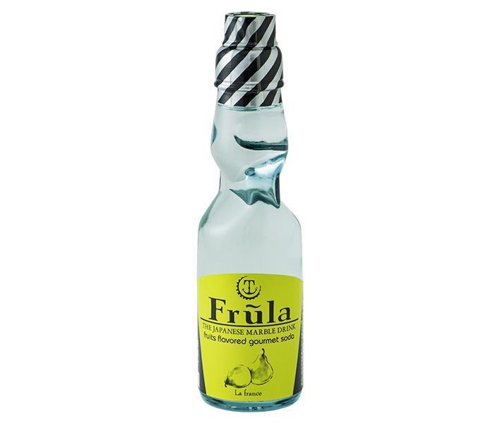 友桝飲料 フルーラ ラフランス 200ml瓶×30本入×(2ケース)| 送料無料 サイダー ソーダ 炭酸 スパークリング ラフランス