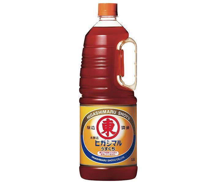 ヒガシマル醤油 うすくちしょうゆ ハンディ 1.8L×6本入｜ 送料無料 一般食品 調味料 醤油 薄口 淡口 業務用