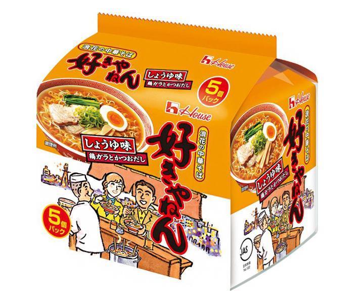 楽天市場】ハウス食品 浪花の中華そば 好きやねん(しょうゆ味) 5食