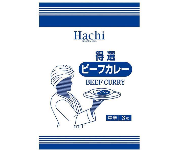 ハチ食品 特選ビーフカレー 中辛 3kg×4袋入×(2ケース)｜ 送料無料 一般食品 レトルト 特選 ビーフカレー 中辛 12,470円