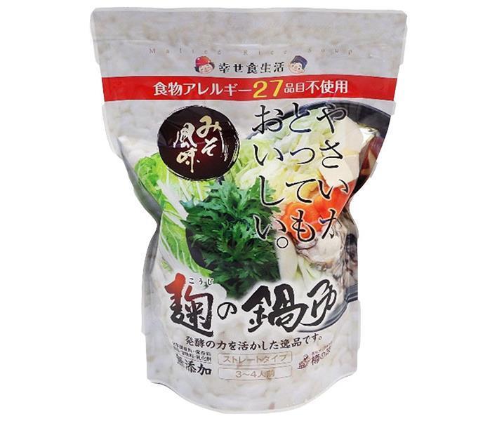 樽の味 麹の鍋つゆ 味噌風味 680g×12袋入｜ 送料無料 一般食品 調味料 鍋スープ 味噌