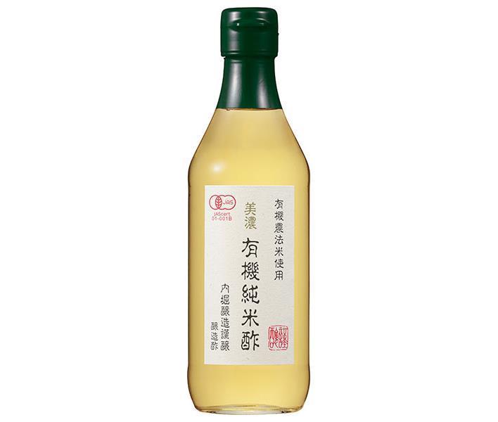 内堀醸造 美濃 有機純米酢 360ml瓶×6本入×(2ケース)｜ 送料無料 調味料 瓶
