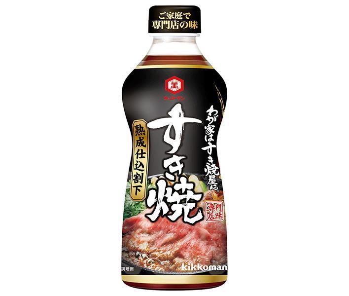 キッコーマン わが家はすき焼屋さん 熟成仕込割下 500mlペットボトル×12本入×(2ケース)｜ 送料無料 すき焼き 割下 熟成 調味料 たれ タレ