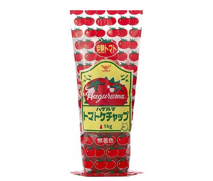 ハグルマ JAS特級 トマトケチャップ 1kgチューブ×12本入×(2ケース)｜ 送料無料 ケチャップ ソース 大容量