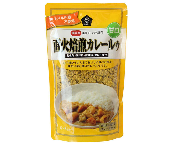 ムソー 直火焙煎カレールゥ 甘口 170g&times;20袋入&times;(2ケース)｜ 送料無料 食品 カレー ルゥ 甘口｜のぞみマーケット店
