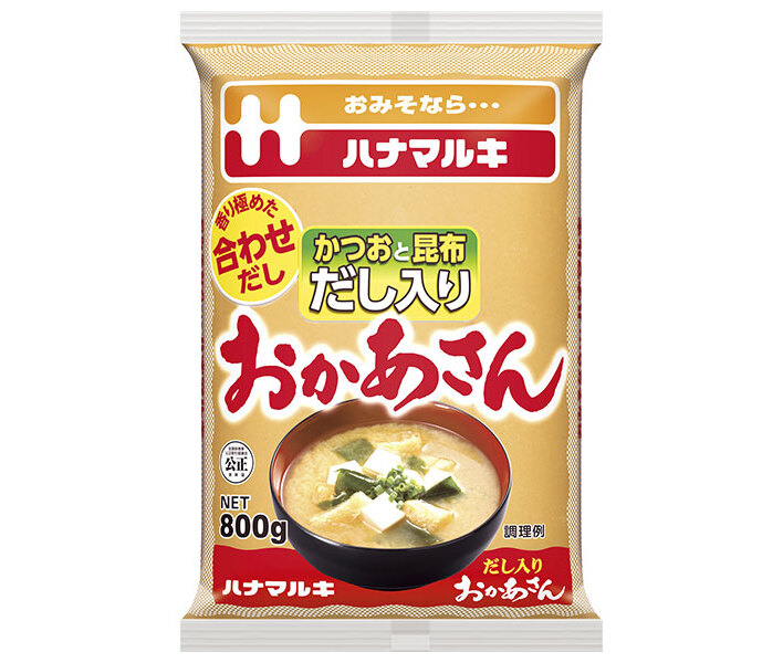 楽天市場】ハナマルキ だし入り おかあさん 800g×12袋入×(2