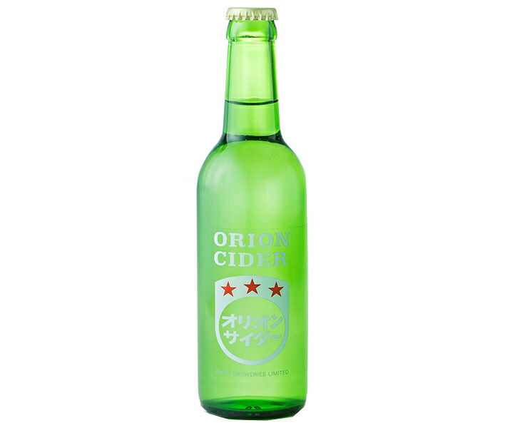 友桝飲料 オリオンサイダー 330ml瓶×24本入｜ 送料無料 サイダー ソーダ オリオンサイダー 炭酸