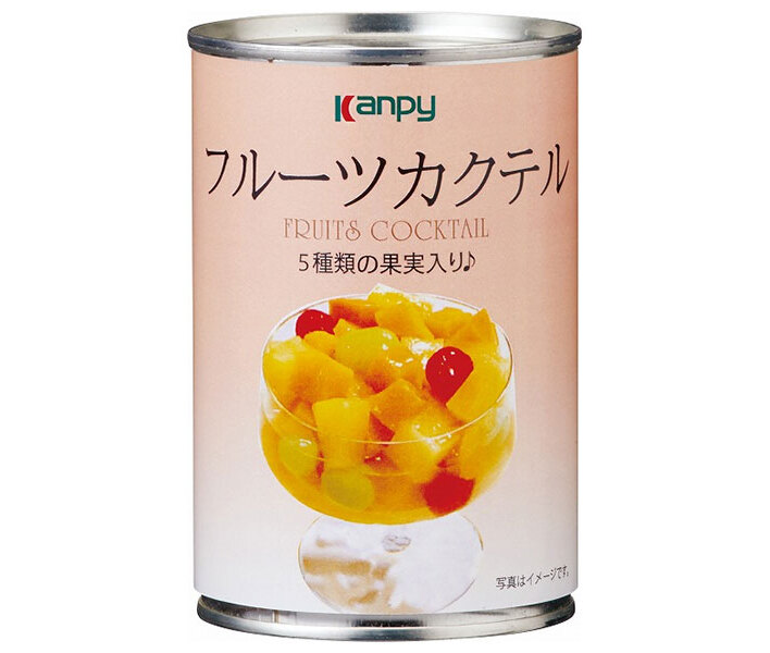 カンピー フルーツカクテル 420g缶×24個入×(2ケース)｜ 送料無料 缶詰 かんづめ フルーツ 果実 くだもの