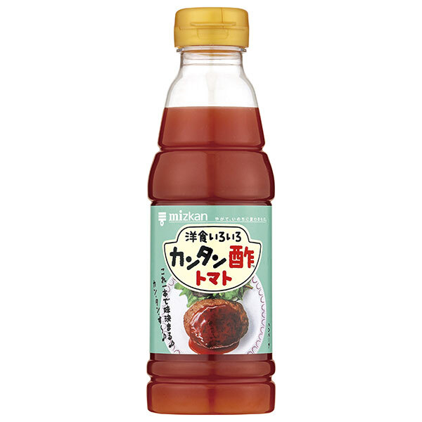 ミツカン カンタン酢 トマト 350mlペットボトル×12本入×(2ケース)｜ 送料無料 MIZKAN ミツカン 酢 調味液