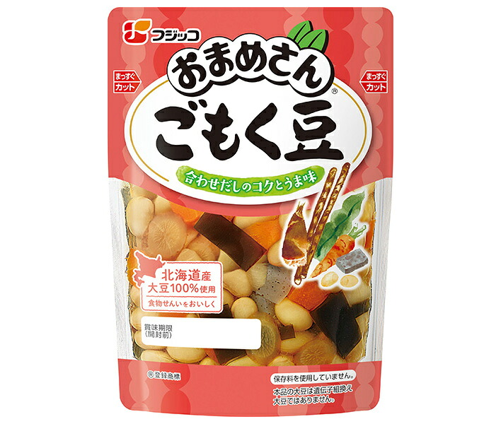 フジッコ おまめさん ごもく豆 155g×10袋入×(2ケース)｜ 送料無料 フジッコ 豆