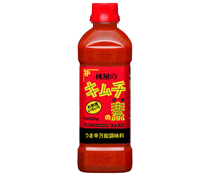 桃屋 キムチの素 620gPET×12個入×(2ケース)| 送料無料 一般食品 キムチの素 素|のぞみマーケット店