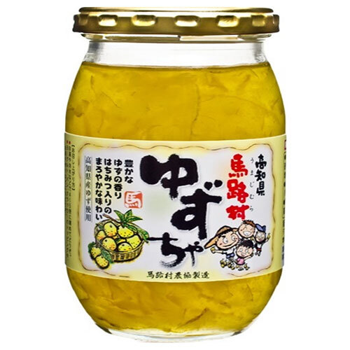 加藤美蜂園 日本ゆずレモン 馬路村ゆずちゃ 420g×12個入｜ 送料無料 ゆず茶 柚子 蜂蜜 れもん