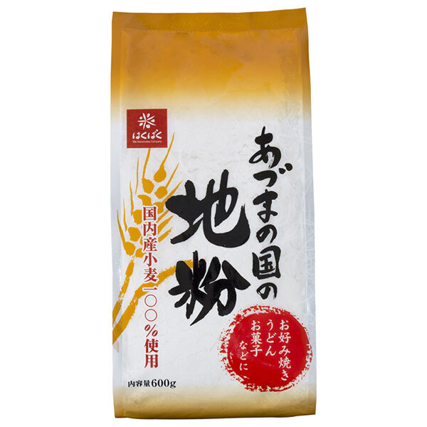 はくばく あづまの国の地粉 600g×10袋入×(2ケース)｜ 送料無料 小麦粉 国内産 4,973円