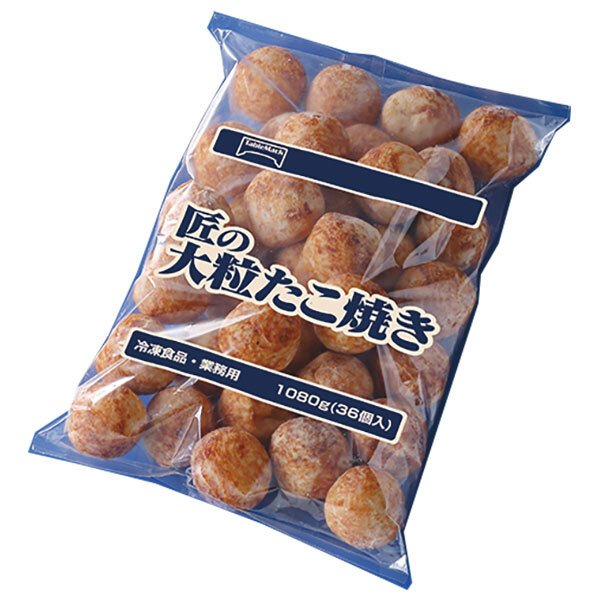 テーブルマーク 匠の大粒たこ焼き 1080g(36個)×6袋入 冷凍商品｜ 送料無料 冷凍食品 たこやき たこ焼き
