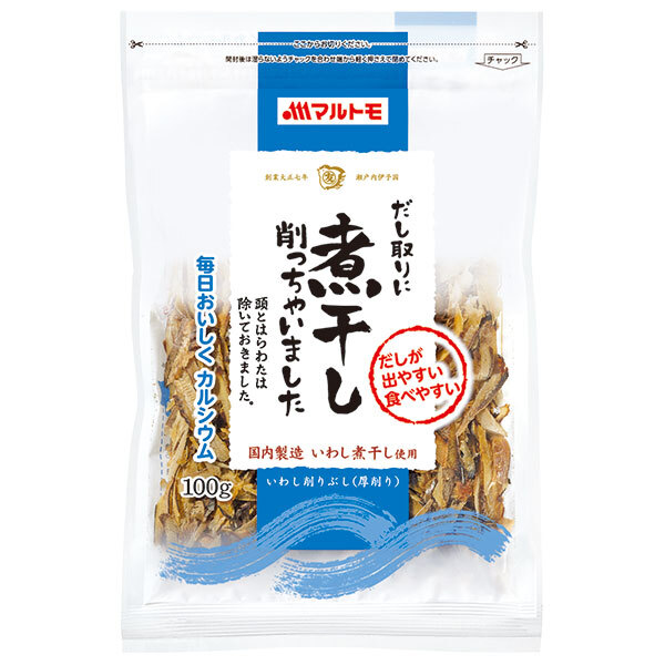 マルトモ 煮干し削っちゃいました 100g×10袋入×(2ケース)｜ 送料無料 煮干し 煮干 乾物 削り節 だし