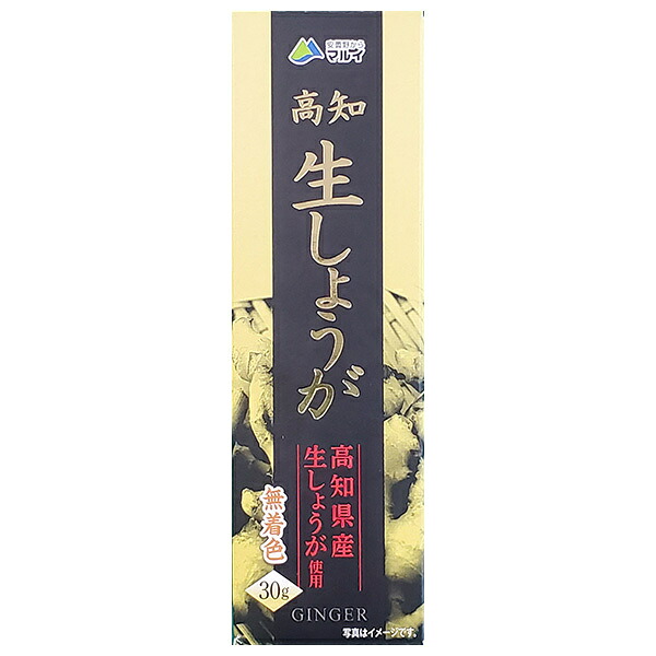 マル井 高知 生しょうが 30g×10本入×(2ケース)｜ 送料無料 調味料 生姜 チューブ