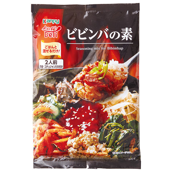 カンピー よくばりDeli ビビンバの素 210g×20袋入×(2ケース)｜ 送料無料 料理の素 惣菜 調味料