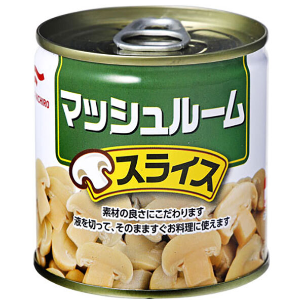 マルハニチロ マッシュルーム スライス 185g×24個入×(2ケース)| 送料無料 缶詰 キノコ 缶切り不要|のぞみマーケット店