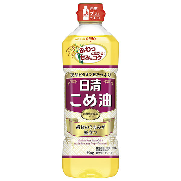 日清オイリオ 日清こめ油 600gペットボトル×10本入｜ 送料無料 こめ油 調味料 食用油 栄養機能食品 5,886円
