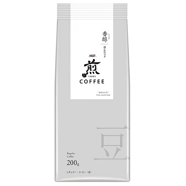 AGF 煎 レギュラー・コーヒー 豆 香醇 澄んだコク 200g×20袋入×(2ケース)｜ 送料無料 agf レギュラーコーヒー