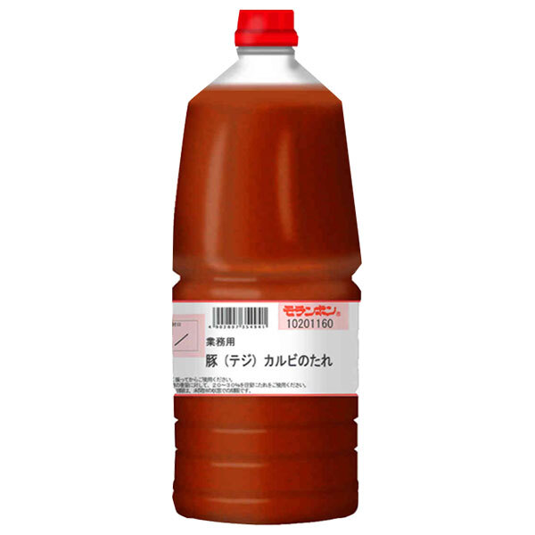モランボン 業務用 豚(テジ)カルビのたれ 2.0kg×2本入×(2ケース)｜ 送料無料 調味料 タレ 焼肉のタレ 焼き肉