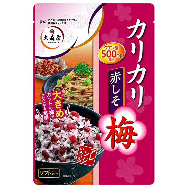 楽天市場】カリカリ梅 しそ ふりかけ 業務用 梅 赤しそ しそ