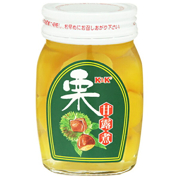 国分 K&K 栗甘露煮 165g缶×12個入 メーカー 問屋直送｜ 送料無料 缶づめ 缶詰