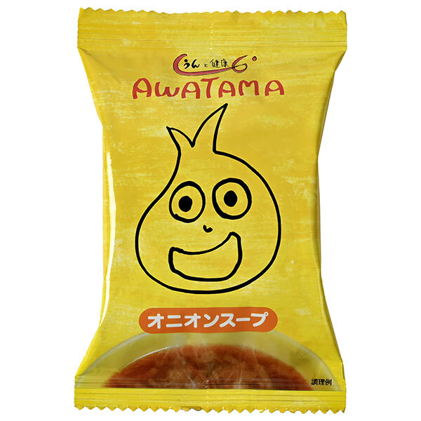 コスモス食品 AWATAMA(あわたま) オニオンスープ 10食×2箱入×(2ケース)｜ 送料無料 インスタント食品 フリーズドライ スープ