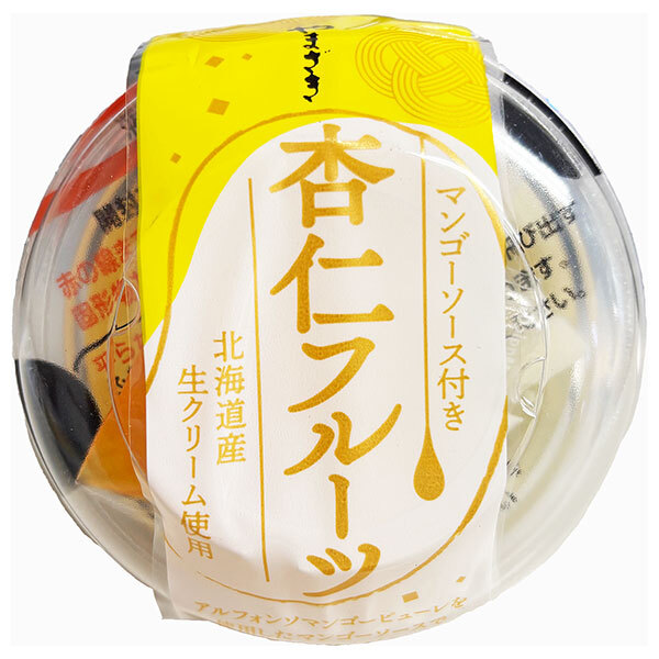 山崎製パン 杏仁フルーツ 205g×12個入×(2ケース)｜ 送料無料 和菓子 菓子 デザート 杏仁