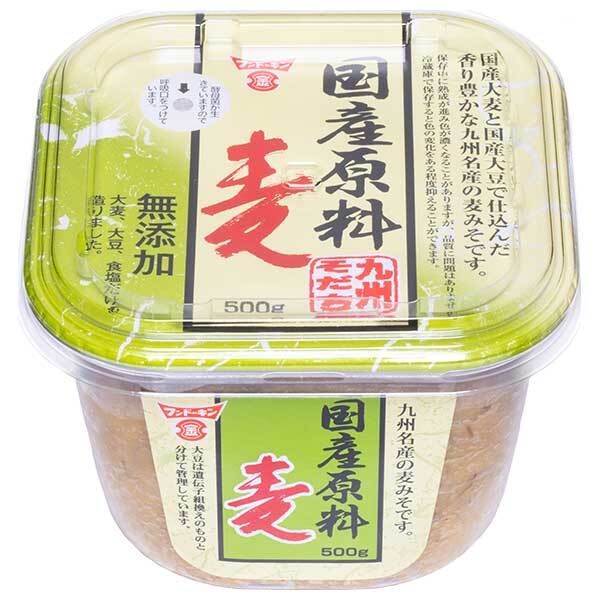 フンドーキン 国産原料 麦 500g×6個入×(2ケース)｜ 送料無料 味噌 みそ 合わせ味噌 調味料 麦みそ 4,878円