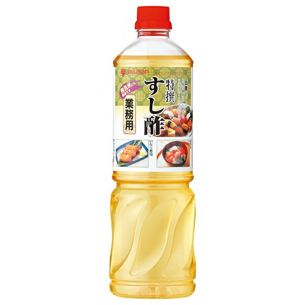 ミツカン 特選 すし酢 1Lペットボトル&times;8本入&times;(2ケース)｜ 送料無料 米酢 調味料 酢 調味液 業務用 寿司酢｜のぞみマーケット店